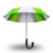 Umbrella Green Icon